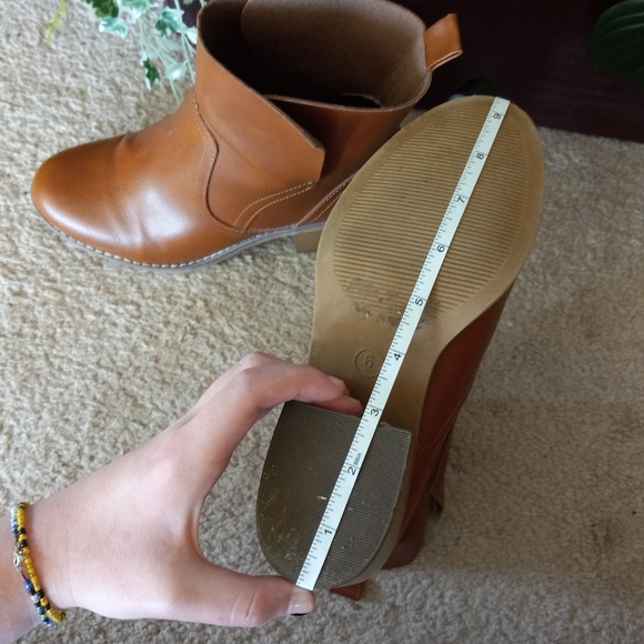 Mossimo Supply Co. Pull On Boots Heeled Boots Slip On Booties - Picture 8 of 9